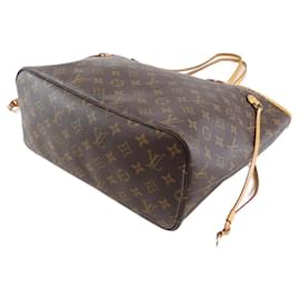 Louis Vuitton-Louis Vuitton Monogram Neverfull MM Tote Bag-Brown