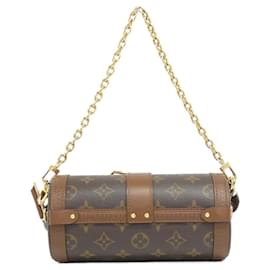 Louis Vuitton-Louis Vuitton Monogram Papillon Trunk Shoulder Bag-Brown