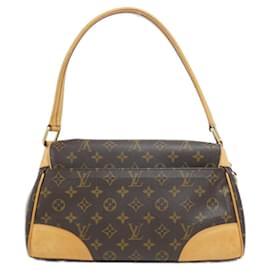 Louis Vuitton-Louis Vuitton Monogram Beverly MM M40121 Shoulder Bag-Brown,Monogram