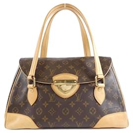 Louis Vuitton-Louis Vuitton Monogram Beverly GM Shoulder Bag-Brown