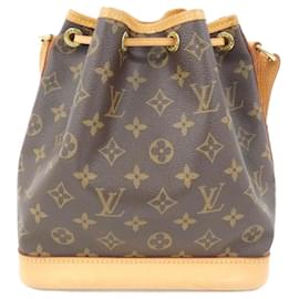 Louis Vuitton-Louis Vuitton Monogram Noe BB M40817 Shoulder Bag-Brown,Monogram