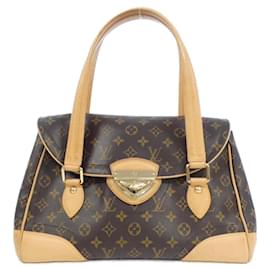 Louis Vuitton-Louis Vuitton Monogram Beverly GM Shoulder Bag-Brown,Monogram