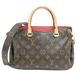 Louis Vuitton-Louis Vuitton Monogram Pallas BB M41241 Handbag-Brown,Monogram