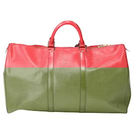 Louis Vuitton-Louis Vuitton Keepall 50-Red