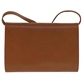 Autre Marque-Poro Ralph Lauren Shoulder Bag Leather Brown Auth 90901-Brown