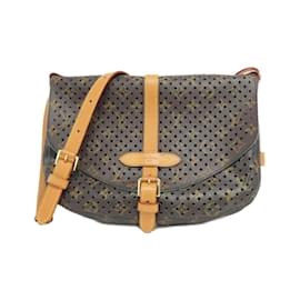 Louis Vuitton-Louis Vuitton Monogram Flore Saumur Shoulder Bag-Brown,Monogram