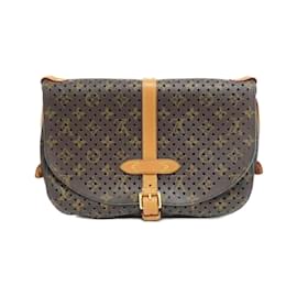 Louis Vuitton-Louis Vuitton Monogram Flore Saumur Shoulder Bag-Brown,Monogram