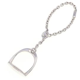 Hermès-Hermes Sterling Silver Key Chain-Other