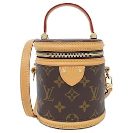Louis Vuitton-Louis Vuitton Monogram Nano Cannes M82952 Bag-Brown