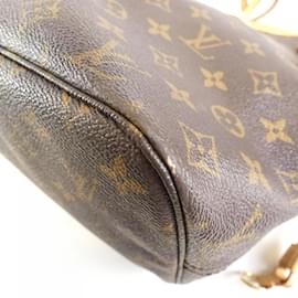 Louis Vuitton-Louis Vuitton Monogram Neverfull MM Tote Bag-Brown