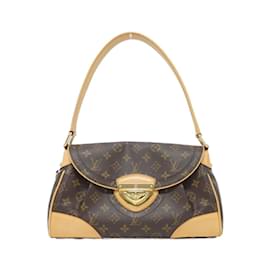 Louis Vuitton-Louis Vuitton Monogram Beverly MM Shoulder Bag-Brown