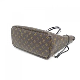 Louis Vuitton-Louis Vuitton Monogram Neverfull Inside Out MM M11946 Bag-Brown,Black