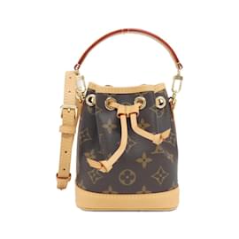 Louis Vuitton-Louis Vuitton Monogram Nano Noe Shoulder Bag-Brown