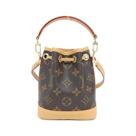 Louis Vuitton-Louis Vuitton Monogram Nano Noe Shoulder Bag-Brown