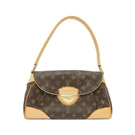 Louis Vuitton-Louis Vuitton Monogram Beverly MM Shoulder Bag-Brown