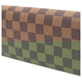 Louis Vuitton-Louis Vuitton Damier Canvas Long Wallet-Damier ebene