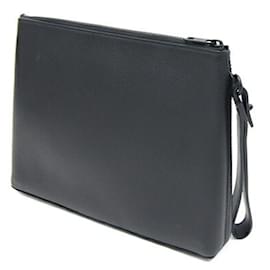 Louis Vuitton-Louis Vuitton Clutch Bag Aerogram Pochette IPAD M69837 Noir-Black