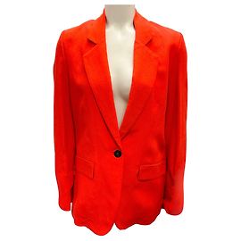 Forte Forte helle orange Ripstop-Jacke forte_forte 2022 Orange