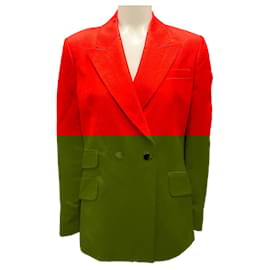 Autre Marque-Partow Poppy Rose Jacket-Red