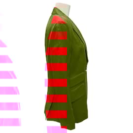 Autre Marque-Partow Poppy Rose Jacket-Red