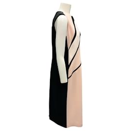 Autre Marque-Narciso Rodriguez Blush Curved Inset Dress-Pink