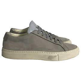 Autre Marque Tênis Achilles Low Common Projects em camurça cinza Cinza