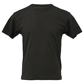 Bottega Veneta- Bottega Veneta Crewneck T-Shirt in Black Cotton-Black