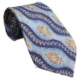 Corbata Cerruti 1881 de seda azul Azul