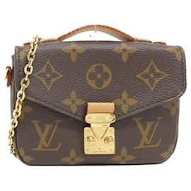 Louis Vuitton-Louis Vuitton Monogram Micro Metis Shoulder Bag-Brown