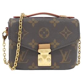 Louis Vuitton-Louis Vuitton Monogram Micro Metis Shoulder Bag-Brown