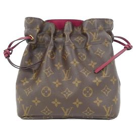 Pochette Louis Vuitton Monogram Posh Noe M43445 Marron Fuschia