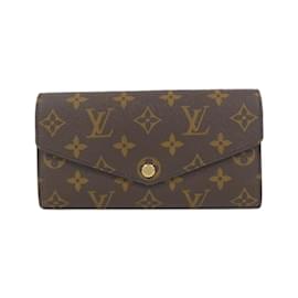 Louis Vuitton-Louis Vuitton Monogram Portefeuille Sarah M83580 Wallet-Brown