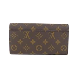 Louis Vuitton-Louis Vuitton Monogram Portefeuille Sarah M83580 Wallet-Brown