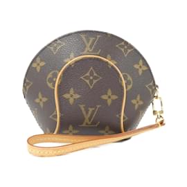 Louis Vuitton-Louis Vuitton Monogram Mini Ellipse M51129 Handbag-Brown