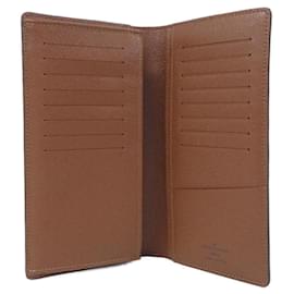 Louis Vuitton-Louis Vuitton Monogram Portefeuille Brazza Wallet-Brown