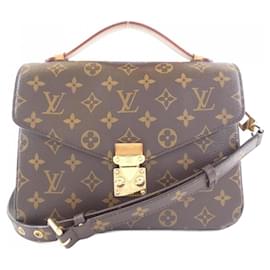 Louis Vuitton-Louis Vuitton Monogram Pochette Metis MM M44875 Bag-Brown