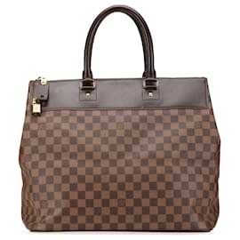 Louis Vuitton-Louis Vuitton Brown Damier Ebene Greenwich PM-Brown