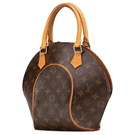 Louis Vuitton-Louis Vuitton Brown Monogram Ellipse PM-Brown