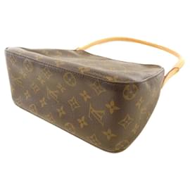 Louis Vuitton-Louis Vuitton Monogram Looping MM M51146 Shoulder Bag-Brown