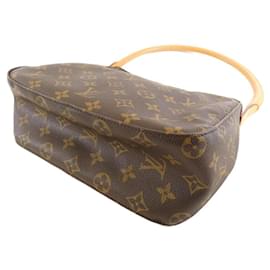 Louis Vuitton-Louis Vuitton Monogram Looping MM M51146 Shoulder Bag-Brown