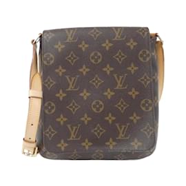 Louis Vuitton-Louis Vuitton Monogram Musette Salsa M51387 Shoulder Bag-Brown