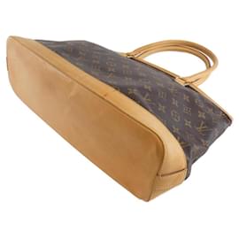 Louis Vuitton-Louis Vuitton Monogram Lockit Horizontal M40104 Bag-Brown,Monogram