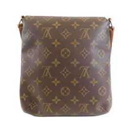 Louis Vuitton-Louis Vuitton Monogram Musette Salsa M51258 Shoulder Bag-Brown