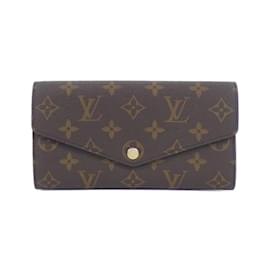 Louis Vuitton-Louis Vuitton Monogram Portefeuille Sarah M62235 Wallet-Brown,Pink