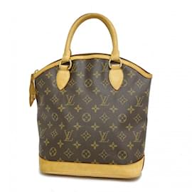 Louis Vuitton-Louis Vuitton Monogram Lockit Handbag-Brown