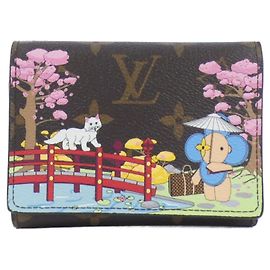 Cartera Victorine Monograma Louis Vuitton Castaño Monograma