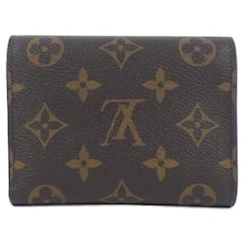 Louis Vuitton-Louis Vuitton Monogram Portefeuille Victorine Wallet-Brown,Monogram