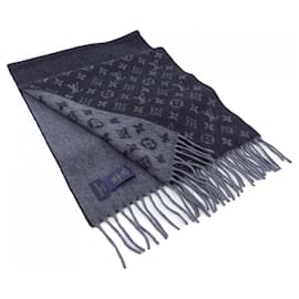 Louis Vuitton-Louis Vuitton Cashmere Shawl-Black