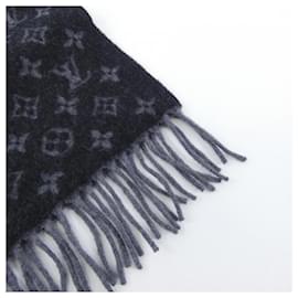 Louis Vuitton-Louis Vuitton Cashmere Shawl-Black