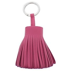 Hermès-Hermes Carmen 077894CJ Key Ring-Silvery,Fuschia